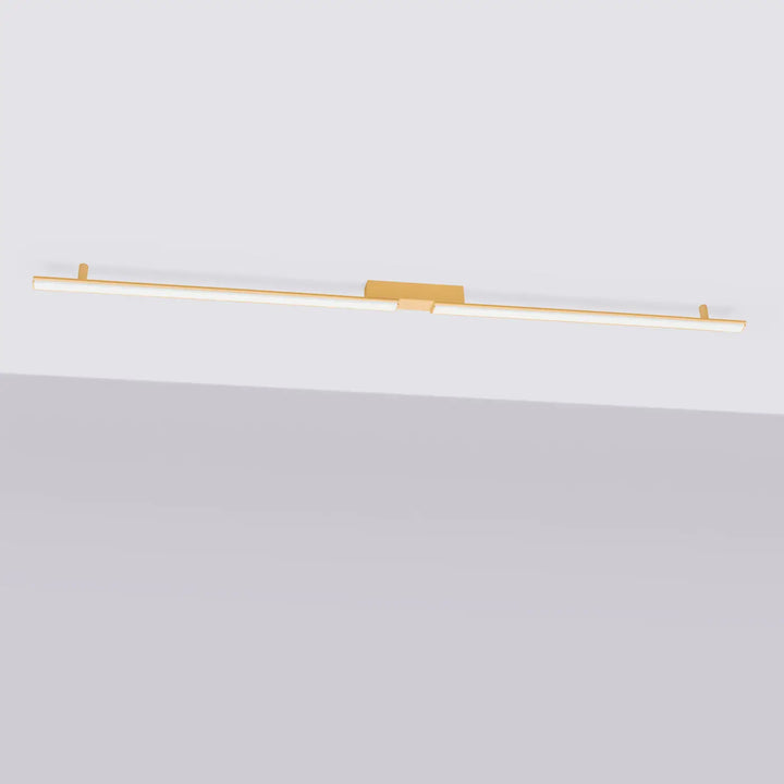 Luminaire plafonnier doré lagom 3000k avec design minimaliste et excellente finition de la collection lagom allie