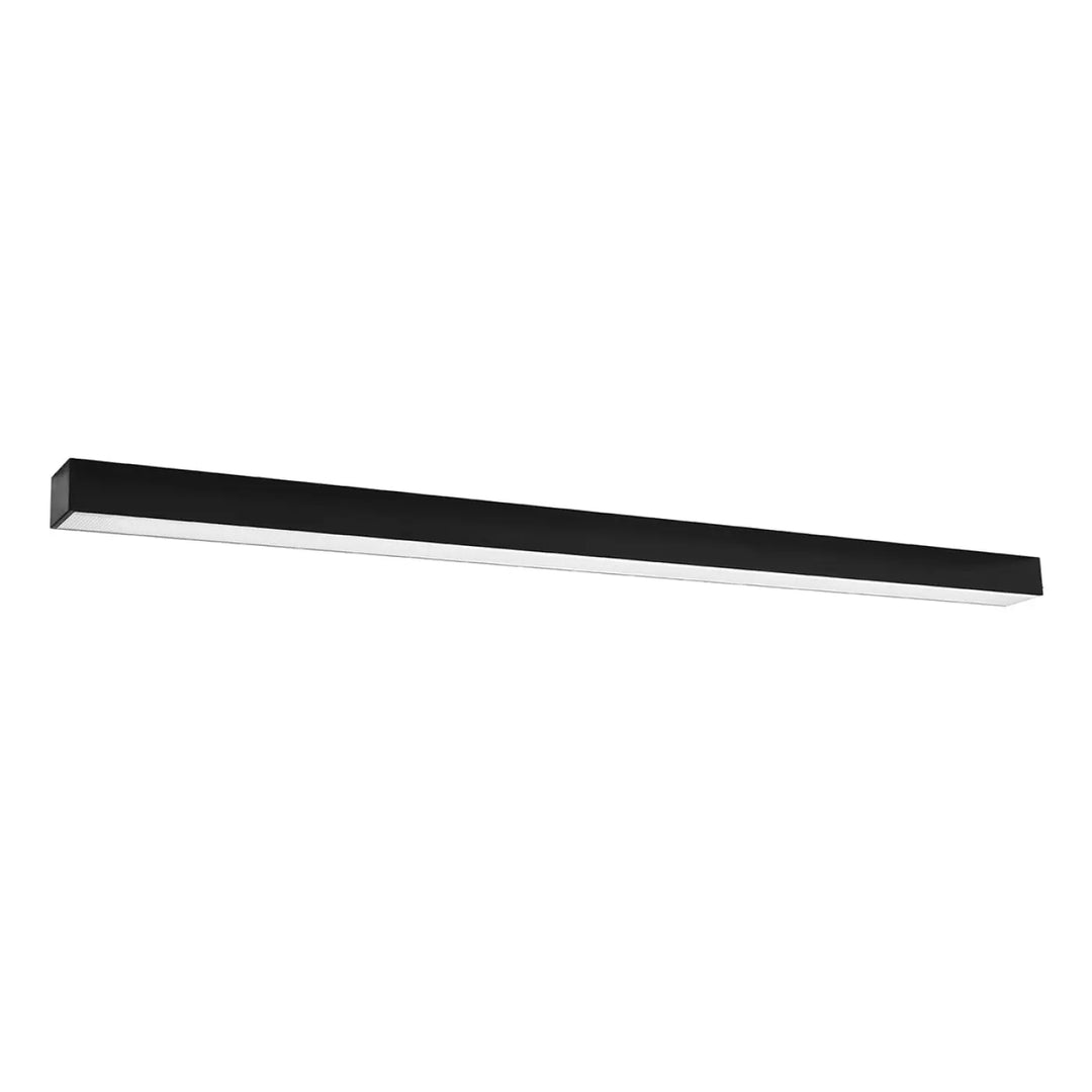 Luminaire plafonnier pinne 118 3000k noir avec design moderne en collection pinne pour paramètres d’éclairage précis
