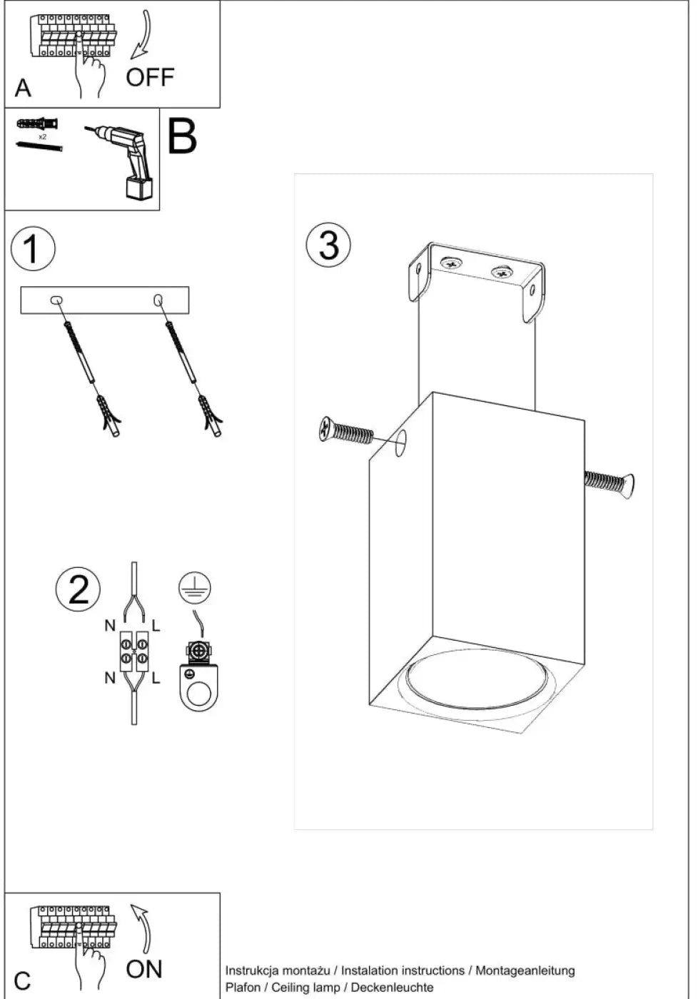 Luminaire plafonnier keke 10 en chêne avec fixation intégrée s’intégrera parfaitement à un style loft bois