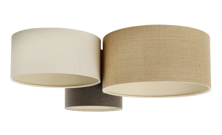Plafond Trio Boho Elegant – Beige/Creme/Graphite/Ecru