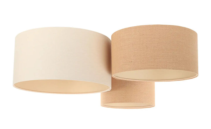 Plafond Trio Boho – Creme/Beige