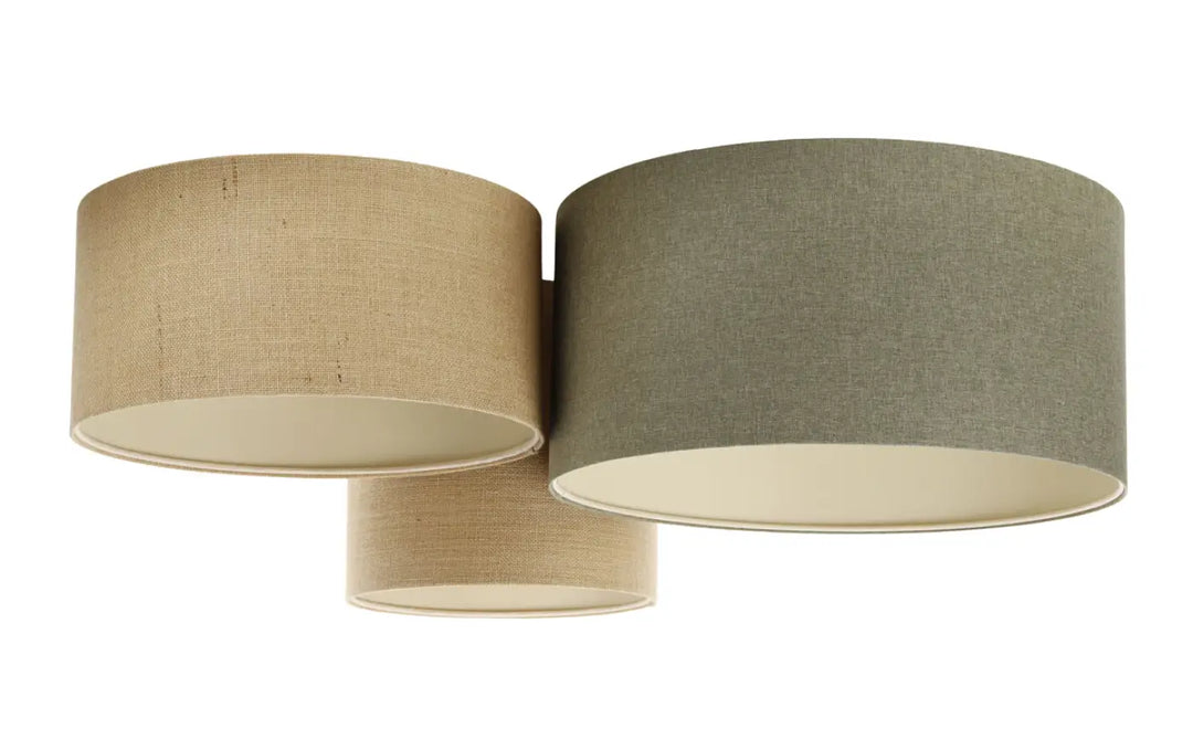 Plafond Trio Boho Elegant – Beige/Grey green/Ecru