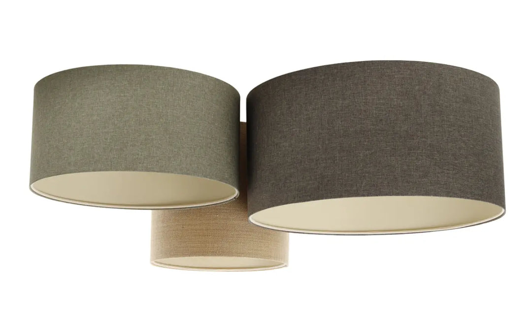 Plafond Trio Boho Elegant – Granite/Grey green/Beige/Ecru