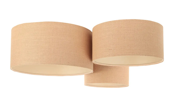 Plafond Trio Boho – Caramel/Ecru
