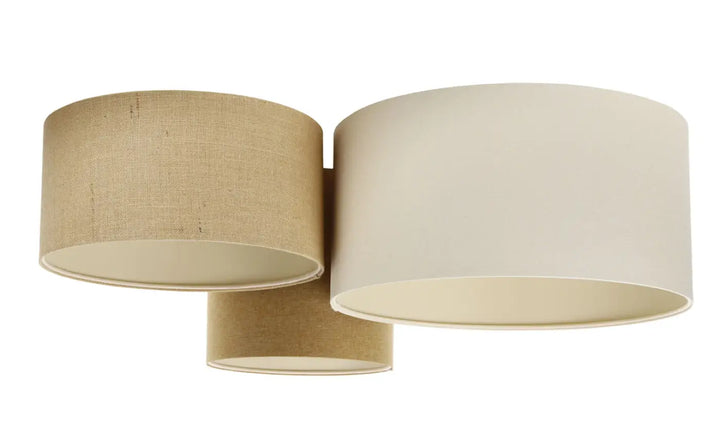Plafond Trio Boho Elegant – Beige/Mustard yellow/Creme/Ecru