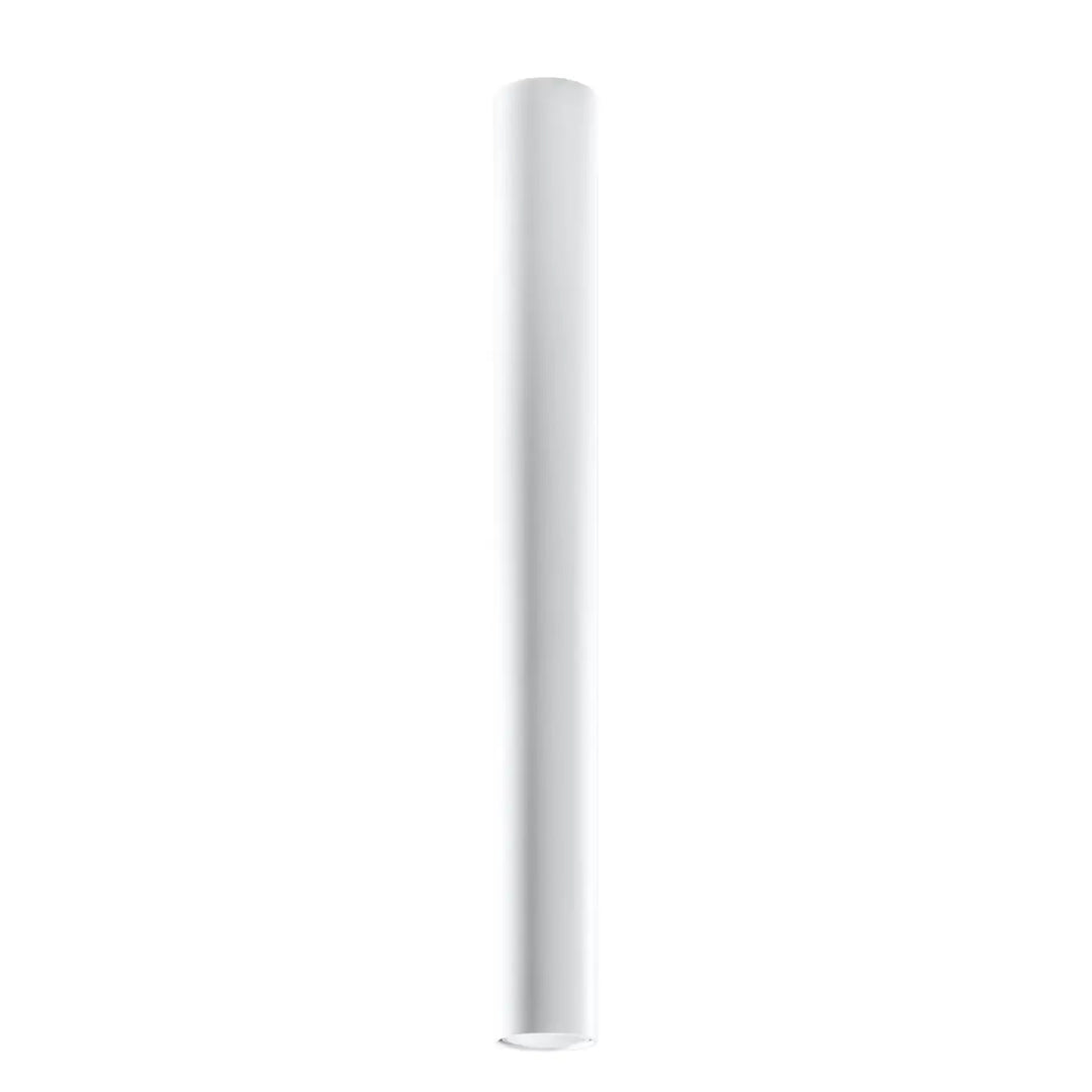 Luminaire plafonnier lagos blanc cylindrique mat minimaliste offrant élégance moderne et lumière fonctionnelle