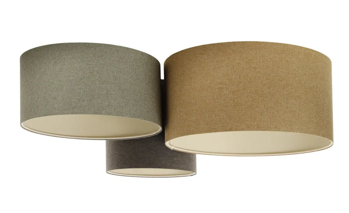 Plafond Trio Boho Elegant – Mustard yellow/Grey green/Graphite/Ecru
