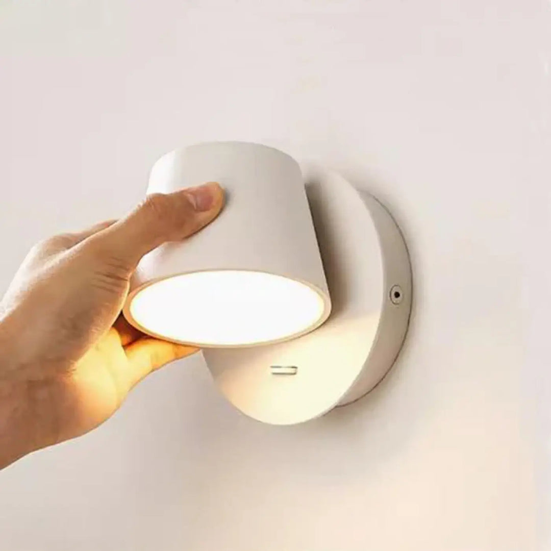 Petite Applique Murale Blanche Pour Tête De Lit Moderne