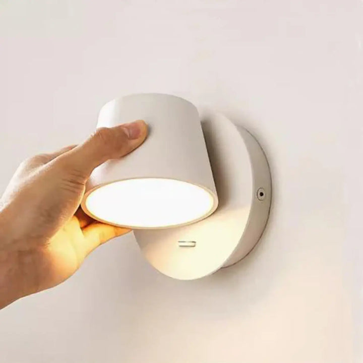 Petite Applique Murale Blanche Pour Tête De Lit Moderne