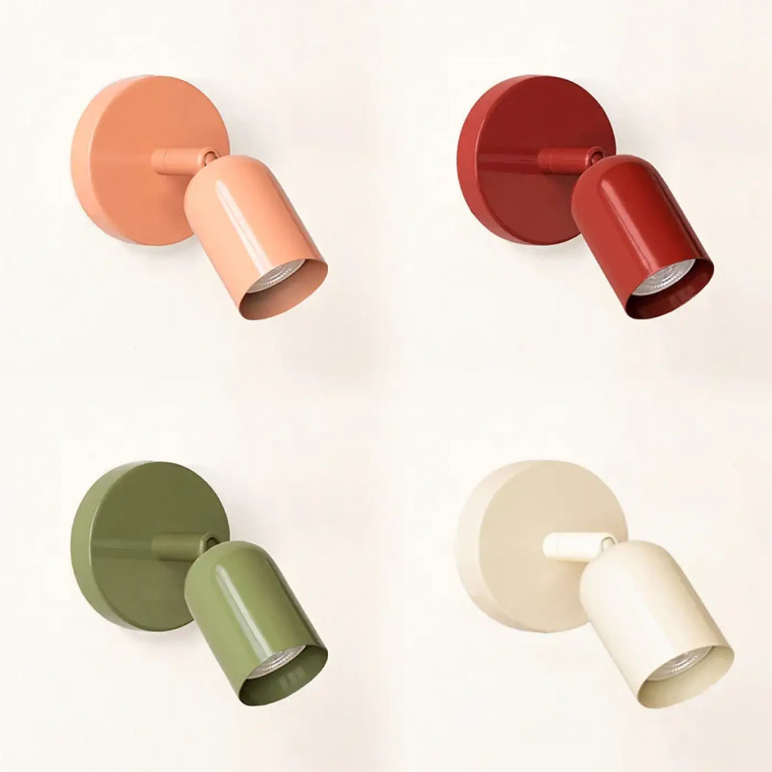 Petite Applique Murale Colorée Design Discret