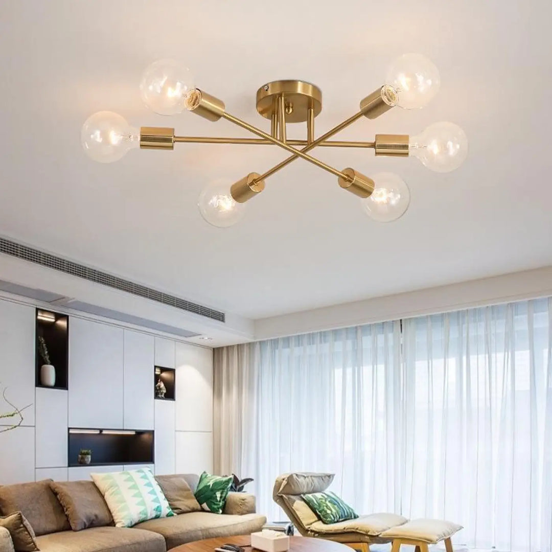 Plafonnier Ampoule LED Style Industriel