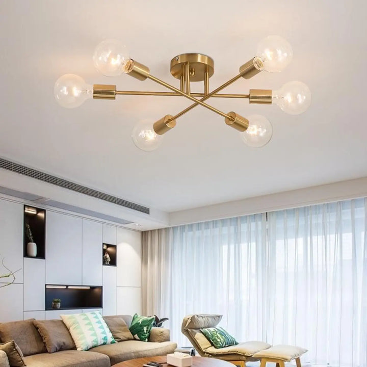 Plafonnier Ampoule LED Style Industriel
