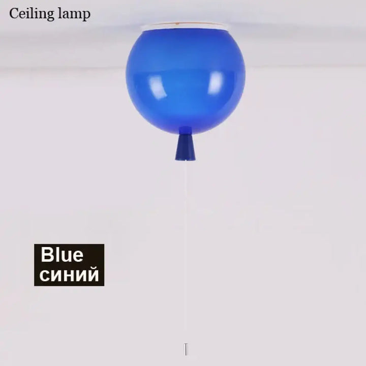 Plafonnier Ballon Coloré Pour Chambre D’enfant

