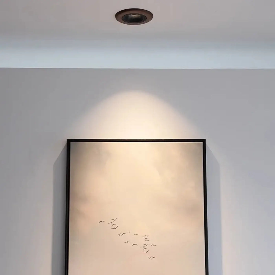 Plafonnier bois design moderne et élégant style minimaliste