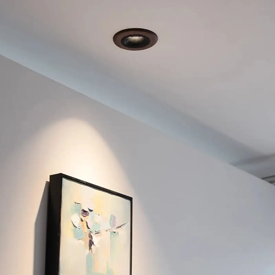 Plafonnier bois design moderne et élégant style minimaliste