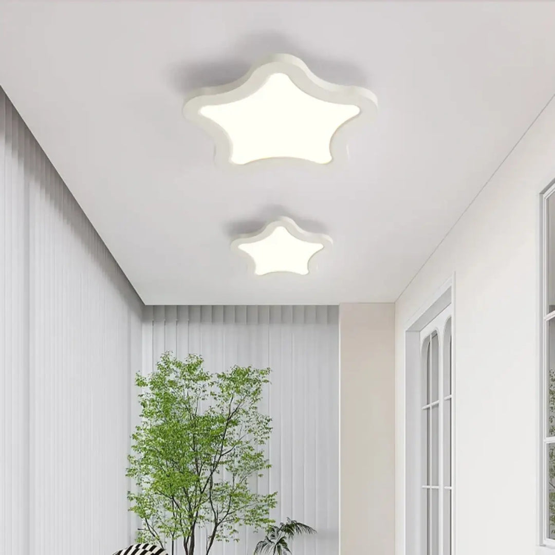 Plafonnier effet bois style naturel apaisante élégant