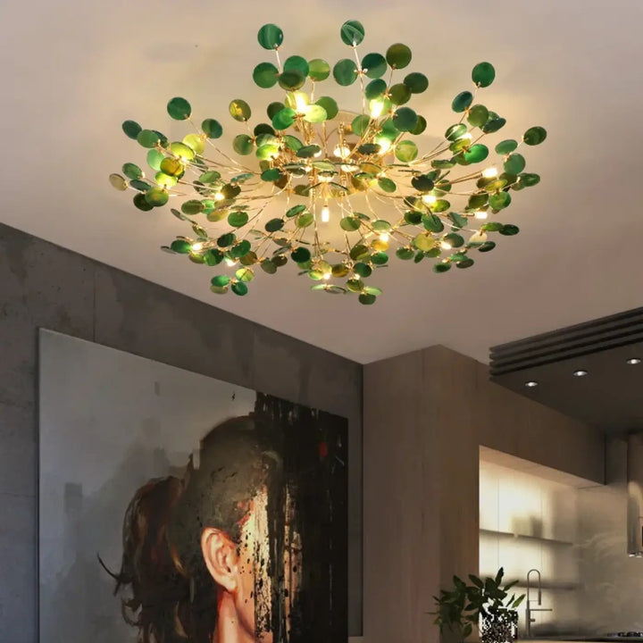 Plafonnier créatif multicolore design chic élégant