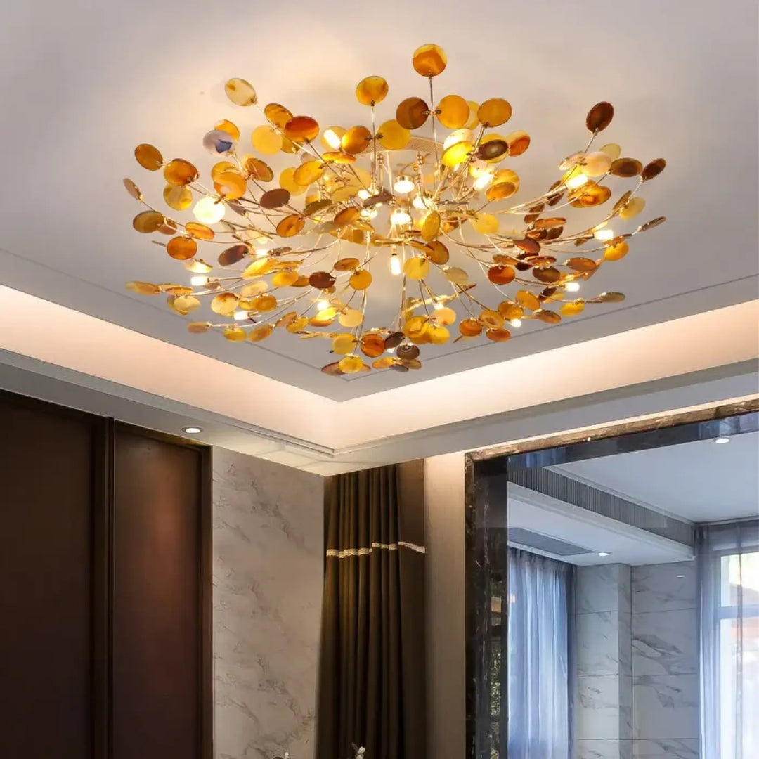 Plafonnier créatif multicolore design chic élégant