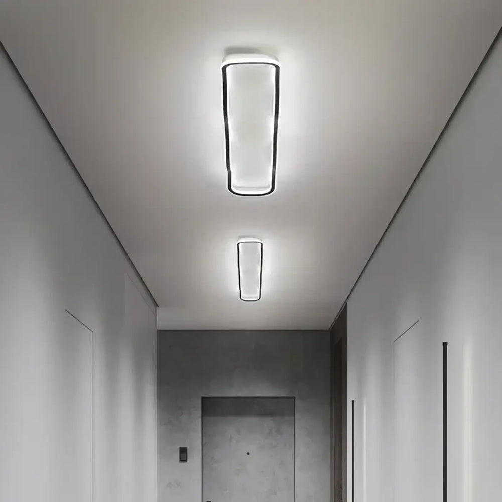 Plafonnier design moderne led ondulé élégance moderne