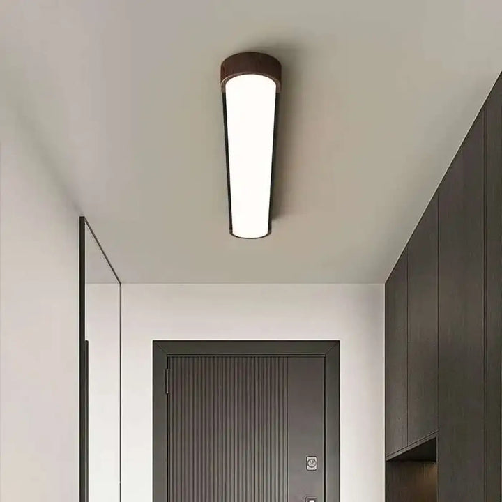 Plafonnier led bois minimaliste éclairage naturel chic style