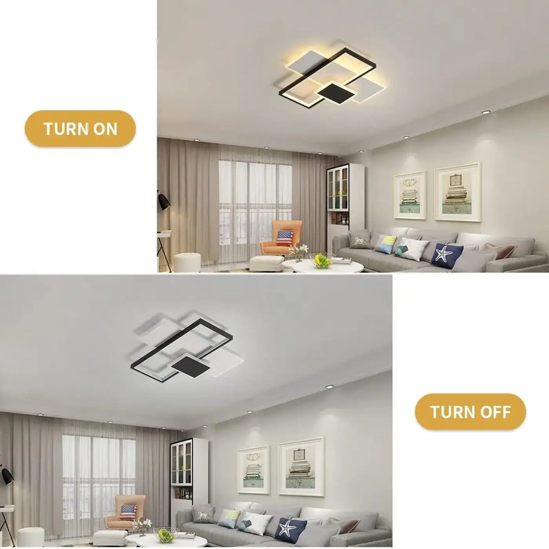 Plafonnier led design minimaliste moderne et élégant