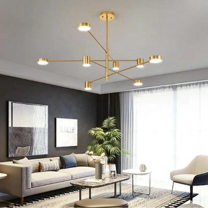 Plafonnier LED Design en Aluminium Orientable