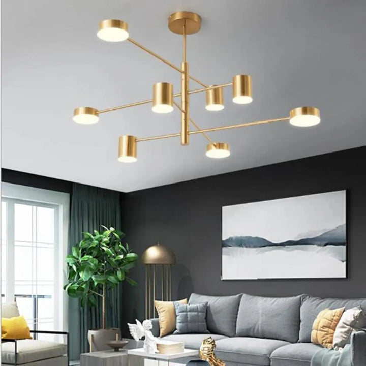 Plafonnier LED Design en Aluminium Orientable