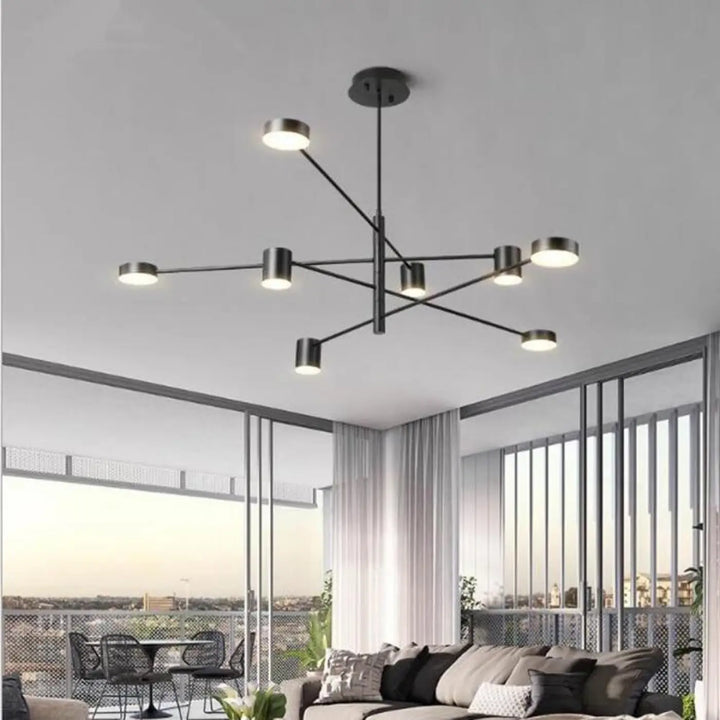 Plafonnier LED Design en Aluminium Orientable