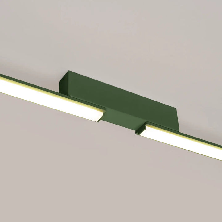Luminaire plafonnier lagom vert olive avec design minimaliste et excellente qualité de la collection lagom allient
