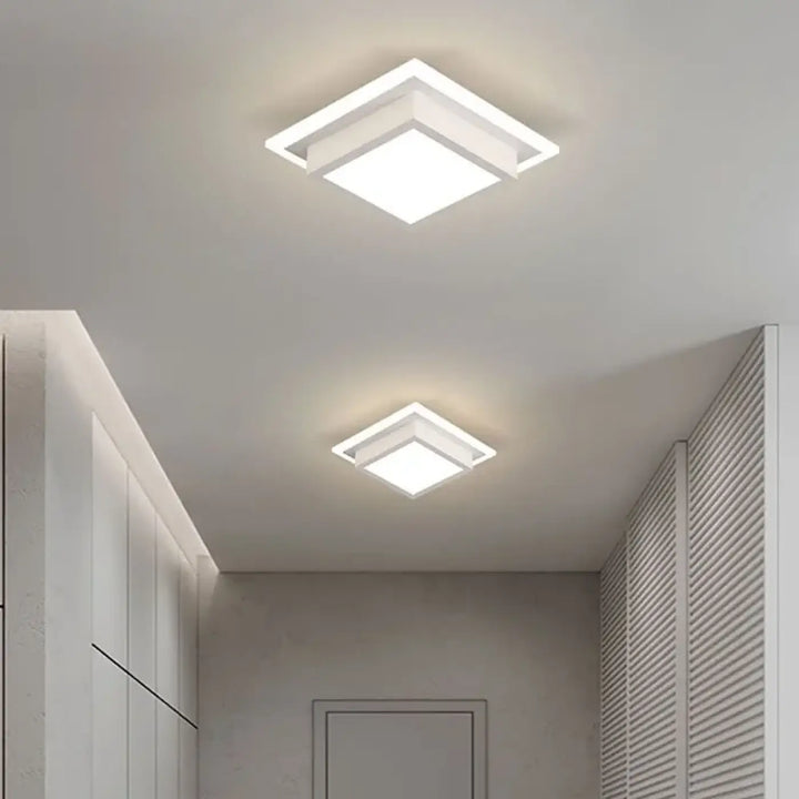 Plafonnier luminaire design led en forme sculptée élégant