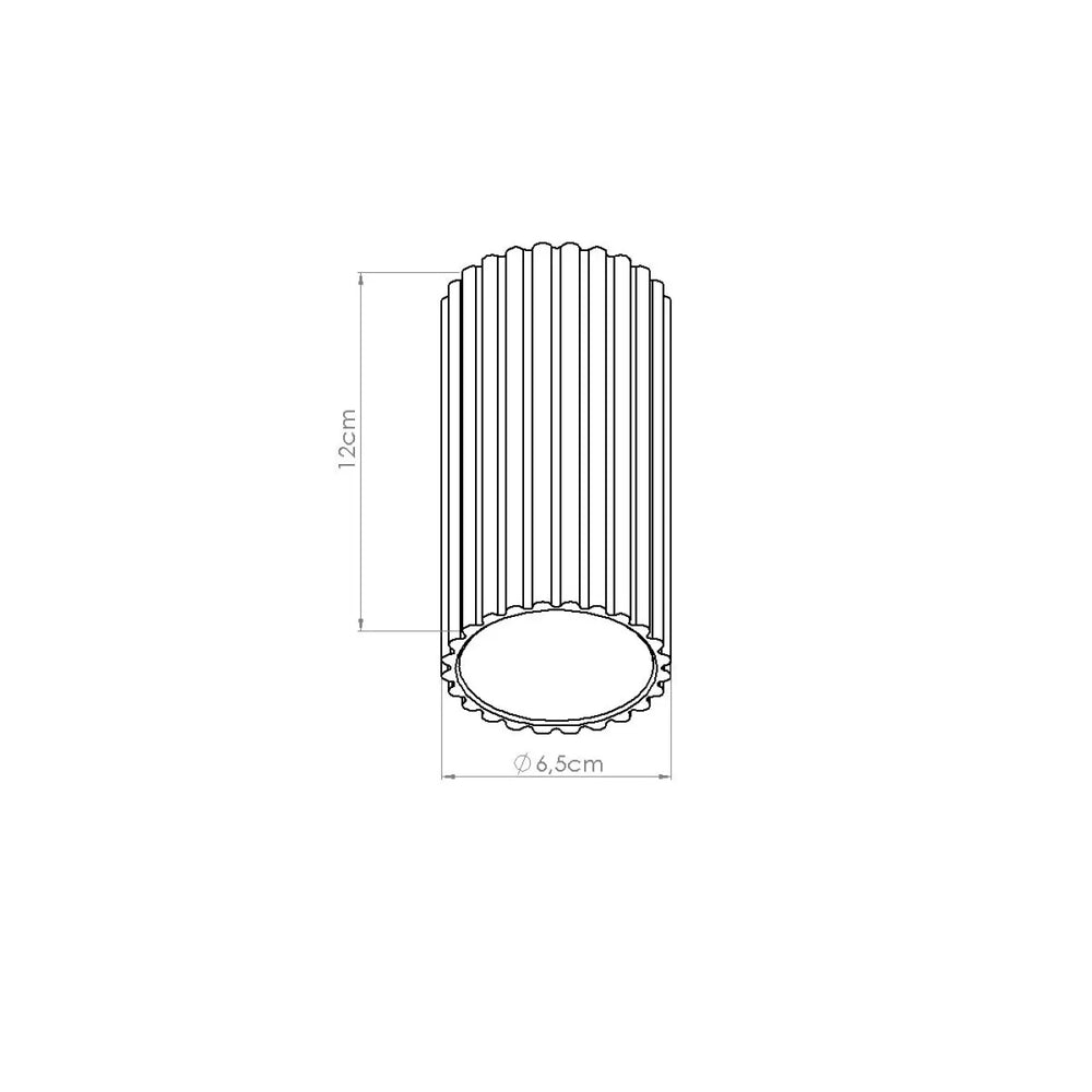 Luminaire plafonnier ivar noir led 4000k design expressif avec abat-jour modernes rainurés et confort d’utilisation