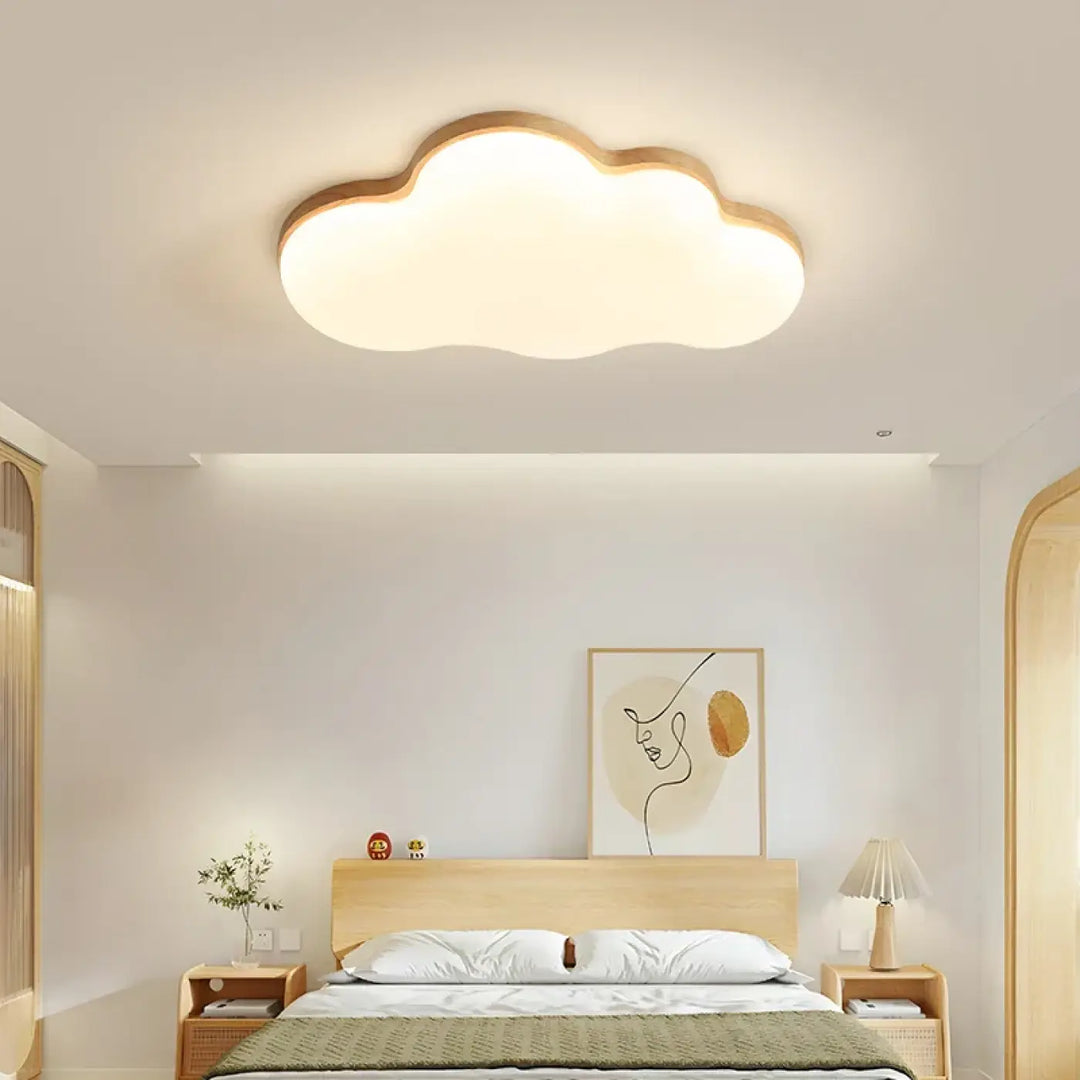 Plafonnier nuage LED style scandinave pour chambre enfant

