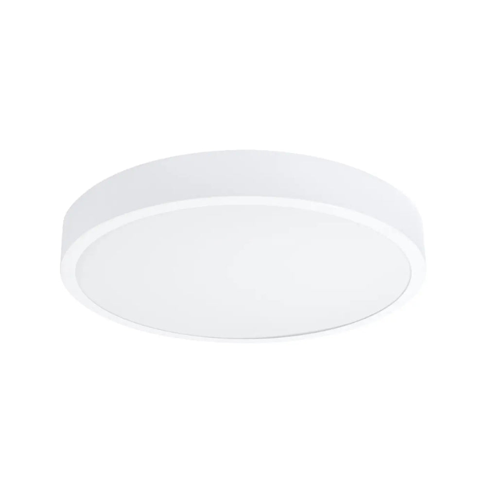 Luminaire plafonnier onyx 50 blanc led 3000k avec plafond rond design moderne et finitions mate pour couleurs intemporelles