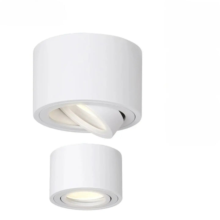 Luminaire plafonnier led ajustable blanco avec saillie orientable et design moderne pour éclairage led ajustable