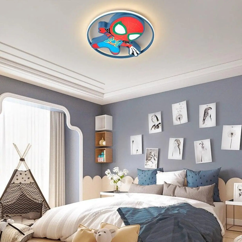 Luminaire Plafonnier Spiderman Design LED