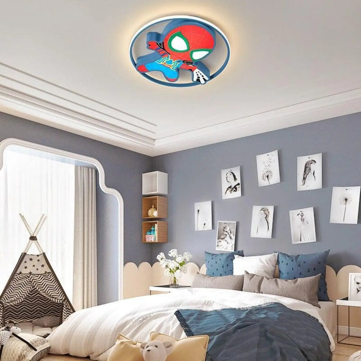 Luminaire Plafonnier Spiderman Design LED