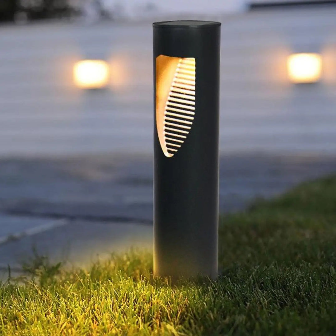 Poteau Pour Luminaire Extérieur Borne Noire