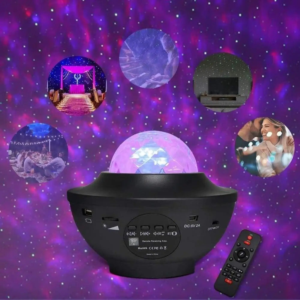 Projecteur Galaxie Lumineux Multicolore à LED en Acrylique