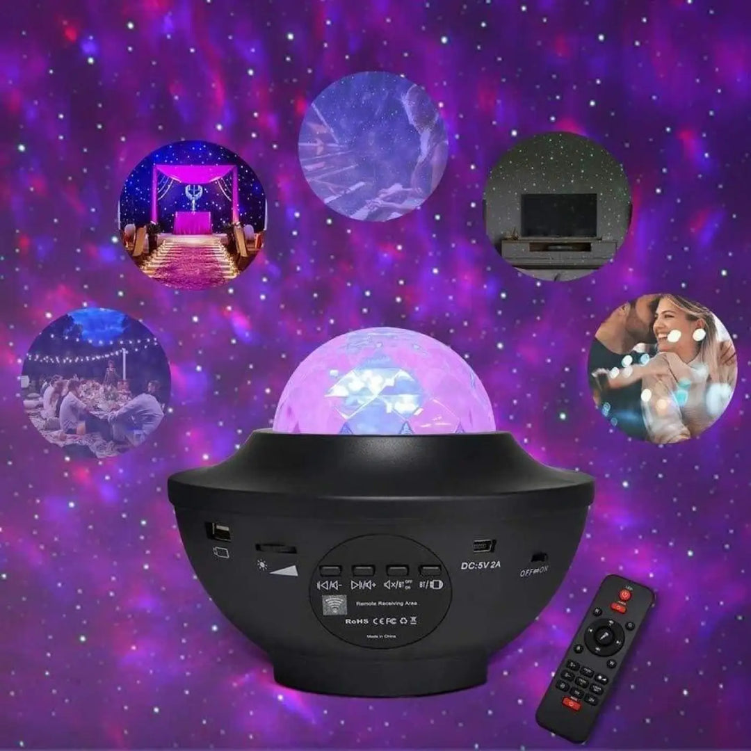 Projecteur Galaxie Lumineux Multicolore à LED en Acrylique