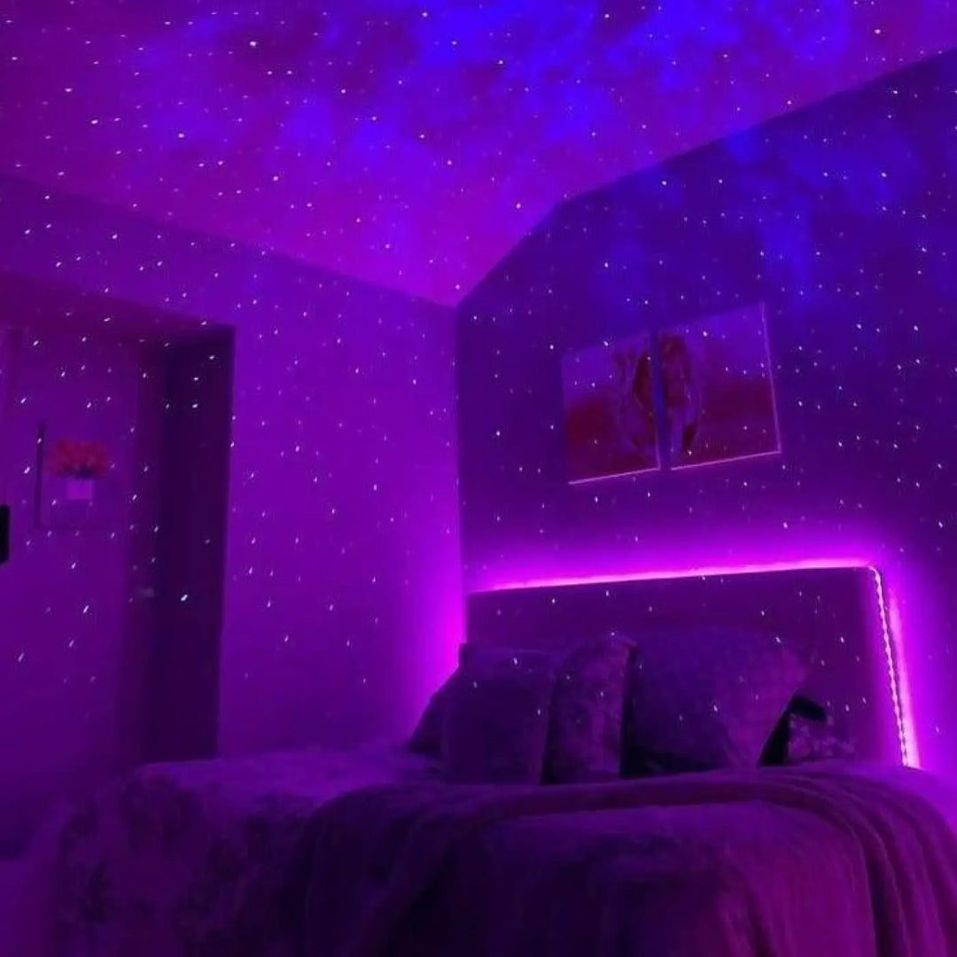 Projecteur Galaxie Lumineux Multicolore à LED en Acrylique
