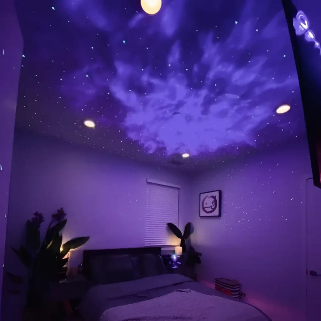 Projecteur Galaxie Lumineux Multicolore à LED en Acrylique