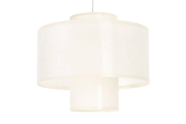Pendant lamp Twin – Creme white