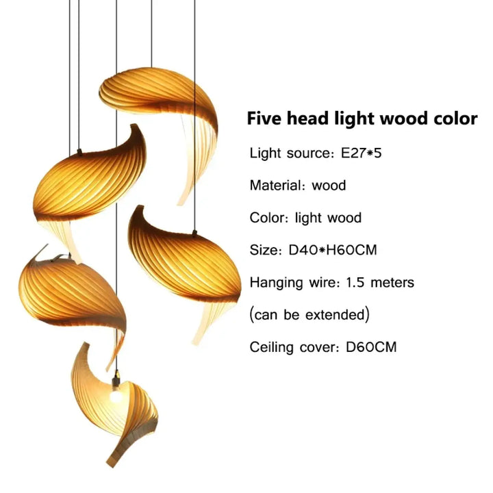 Suspension blanche forme organique design sculptural moderne

