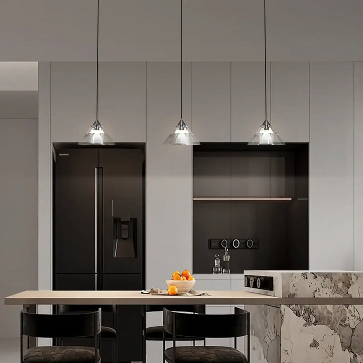 New Minimalist Restaurant Chandelier Bedside Line Lamp Modern Light Luxury Advanced Can Lift Small Chandelier Bar Lamps