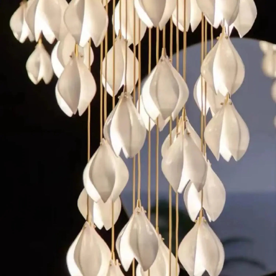 Suspension Coquillages Design Moderne Chic Déco Élégante