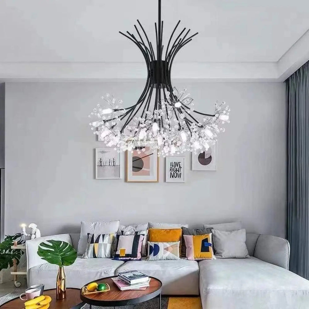 Suspension Cristal Élégance Contemporaine