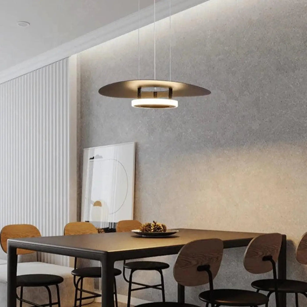 Suspension Cuisine Industriel Double Disque