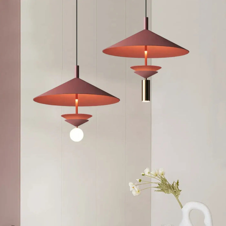 Suspension cylindrique et boule design moderne élégant