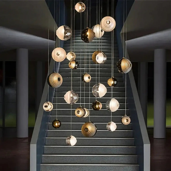 Suspension décorative haut de gamme en cristal élégante