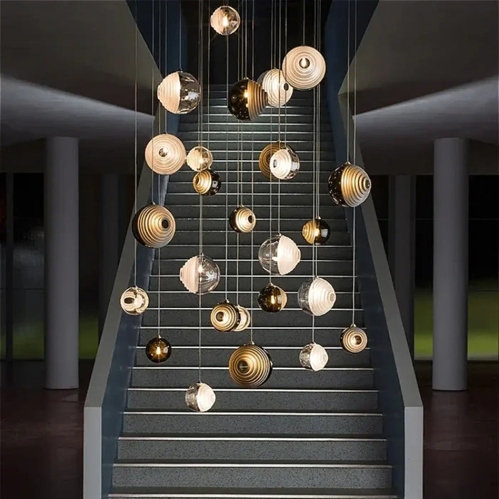 Suspension décorative haut de gamme en cristal élégante